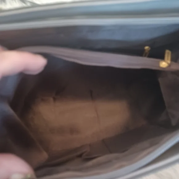 SOLD M - Gray Fashion Satchel Purse Handbag - Picture 11 of 11